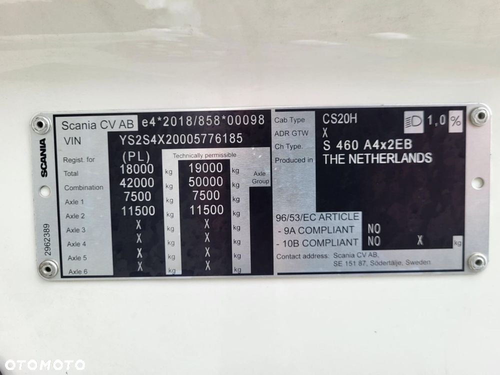 Scania S 460 A4x2EB Mega - 11
