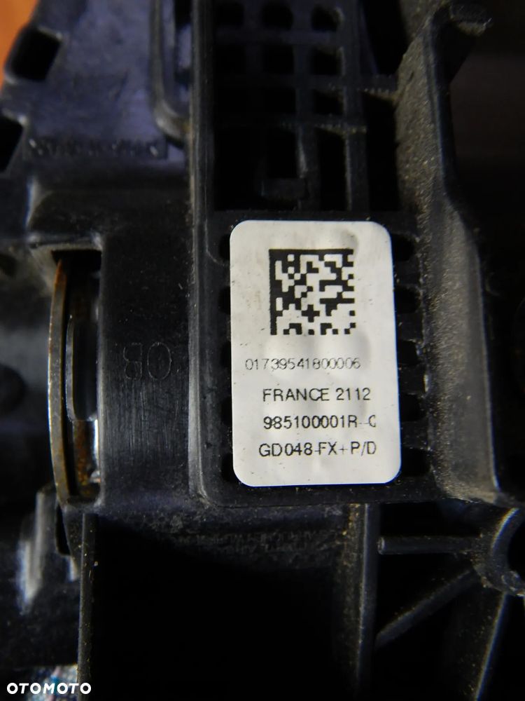 Deska rozdzielcza pasy poduszka sensor Renault Laguna III 07-15 Łuków części - 5