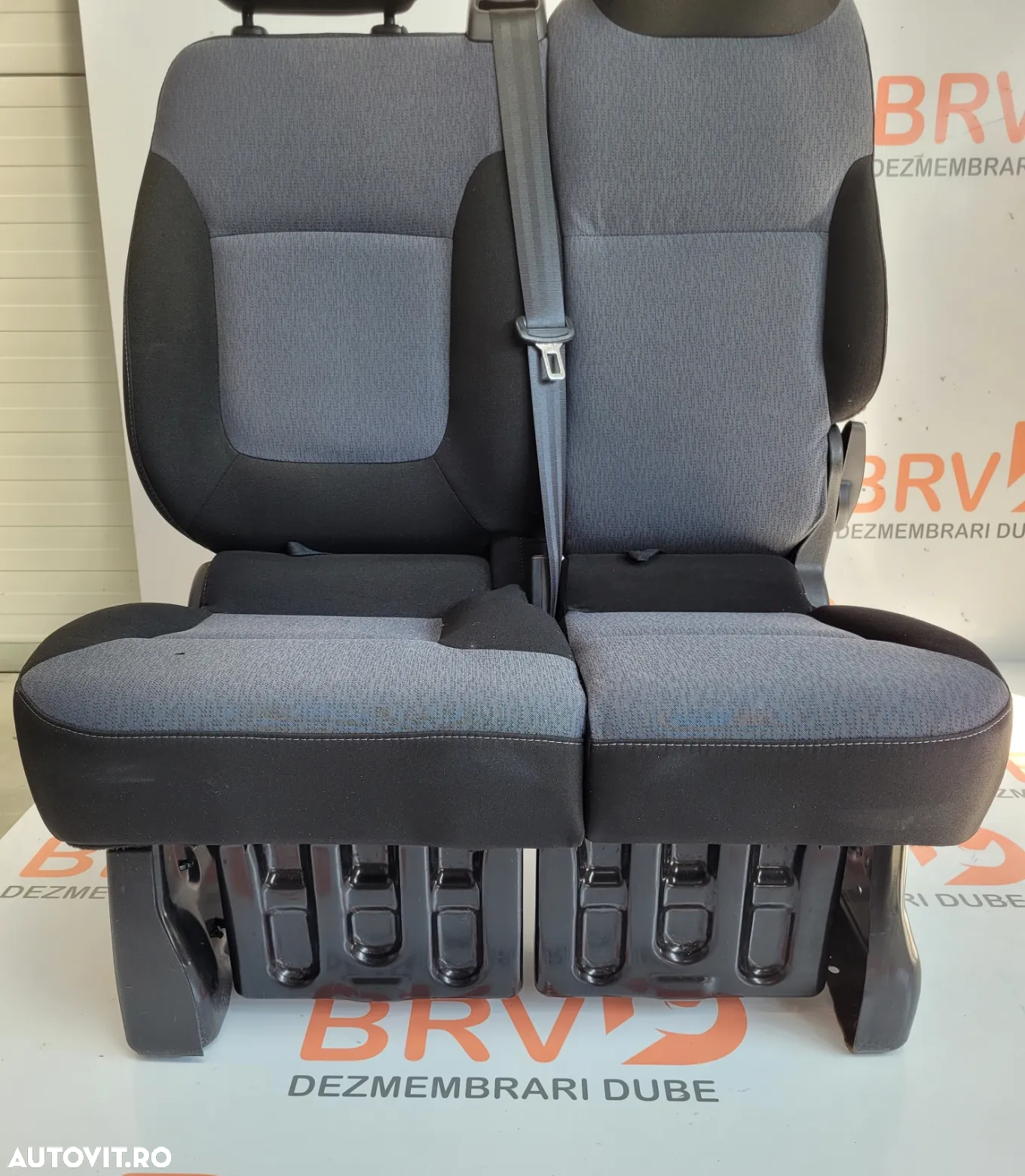 Bancheta 2 loc. pentru Renault Trafic / Opel Vivaro / Nissan Primastar Euro 5/Euro 6 - 2