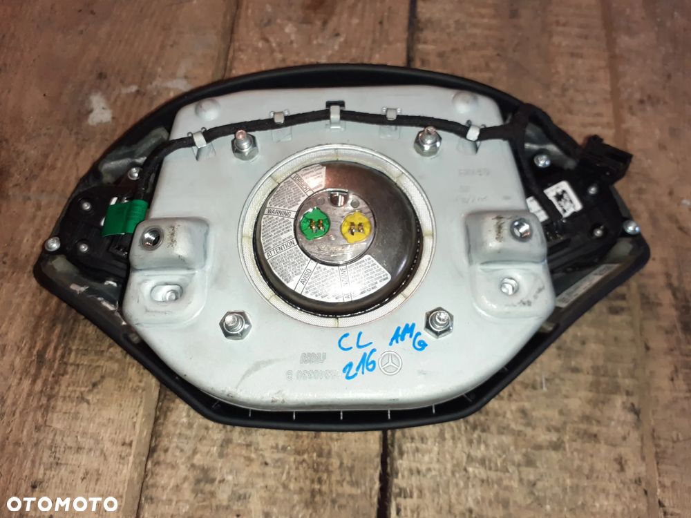 Mercedes CL W216 AMG Poduszka w Kierownice Kierowcy Skóra - 2