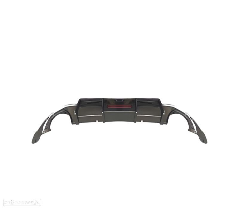 DIFUSOR VOLKSWAGEN VW GOLF 7.5 17-20 + LUZ DE TRAVAGEM LOOK TCR SAÍDA DUPLA - 2