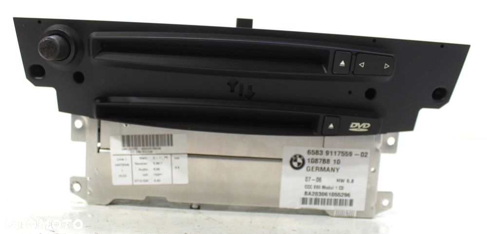 RADIO CZYTNIK NAWIGACJI NAVI BMW E60 9117559 - 2