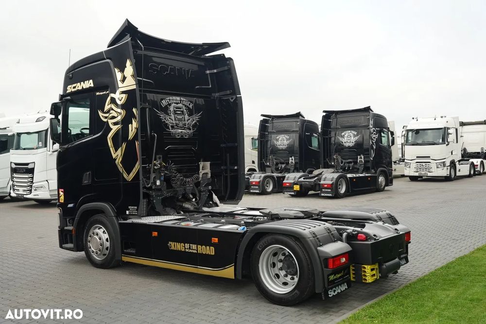 Scania S 500 / RETARDER / PLATĂ JOSĂ / MEGA / REZERVORE DE COMBUSTIBIL 1.400 L / I-PARK COOL / DUPĂ CONTRACT DE SERVICE GOLD / - 8