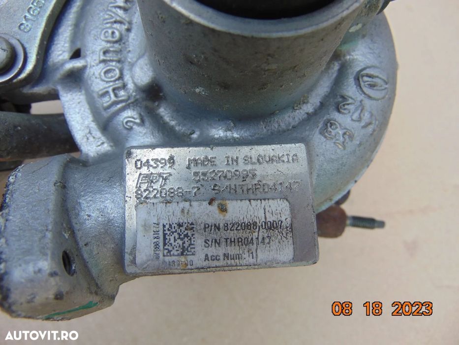 Turbina Fiat 1.3 doblo qubo opel 1.3 fiat 500x corsa tipo alfa romeo m - 3