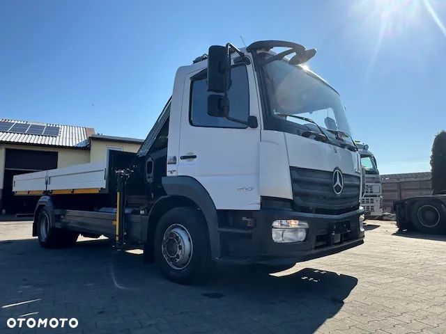Mercedes-Benz ATEGO 1527 Euro6 HDS HIAB XS 122 pilot wyjscie na rotor, wywrotka - 11