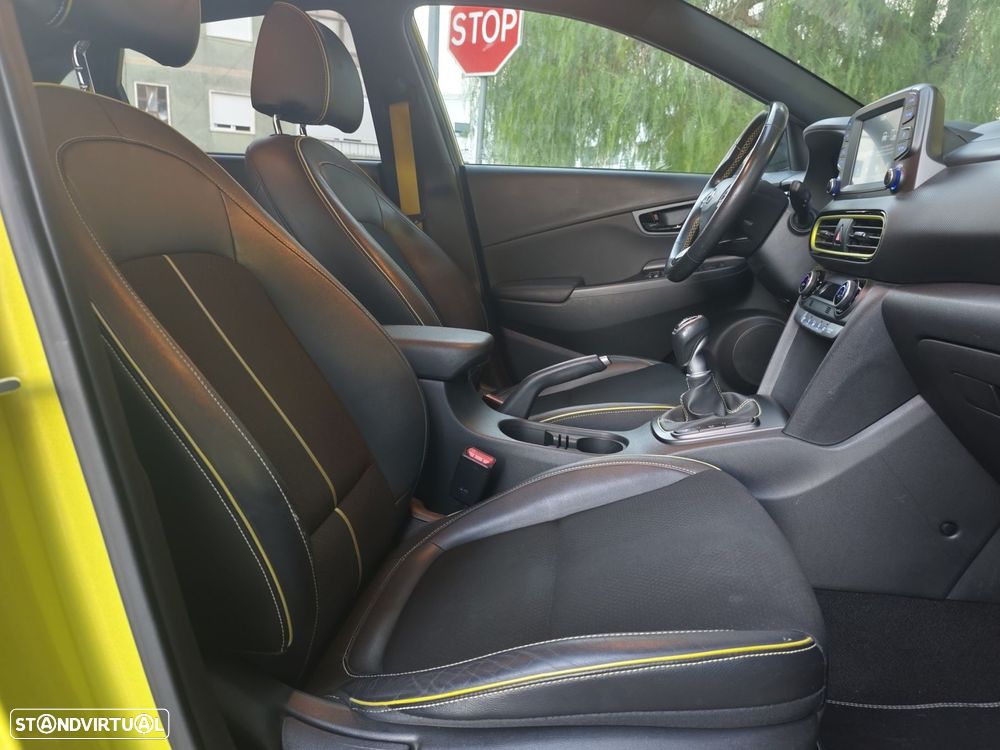 Hyundai Kauai 1.0 T-GDi Pele/Tecido Lima - 8