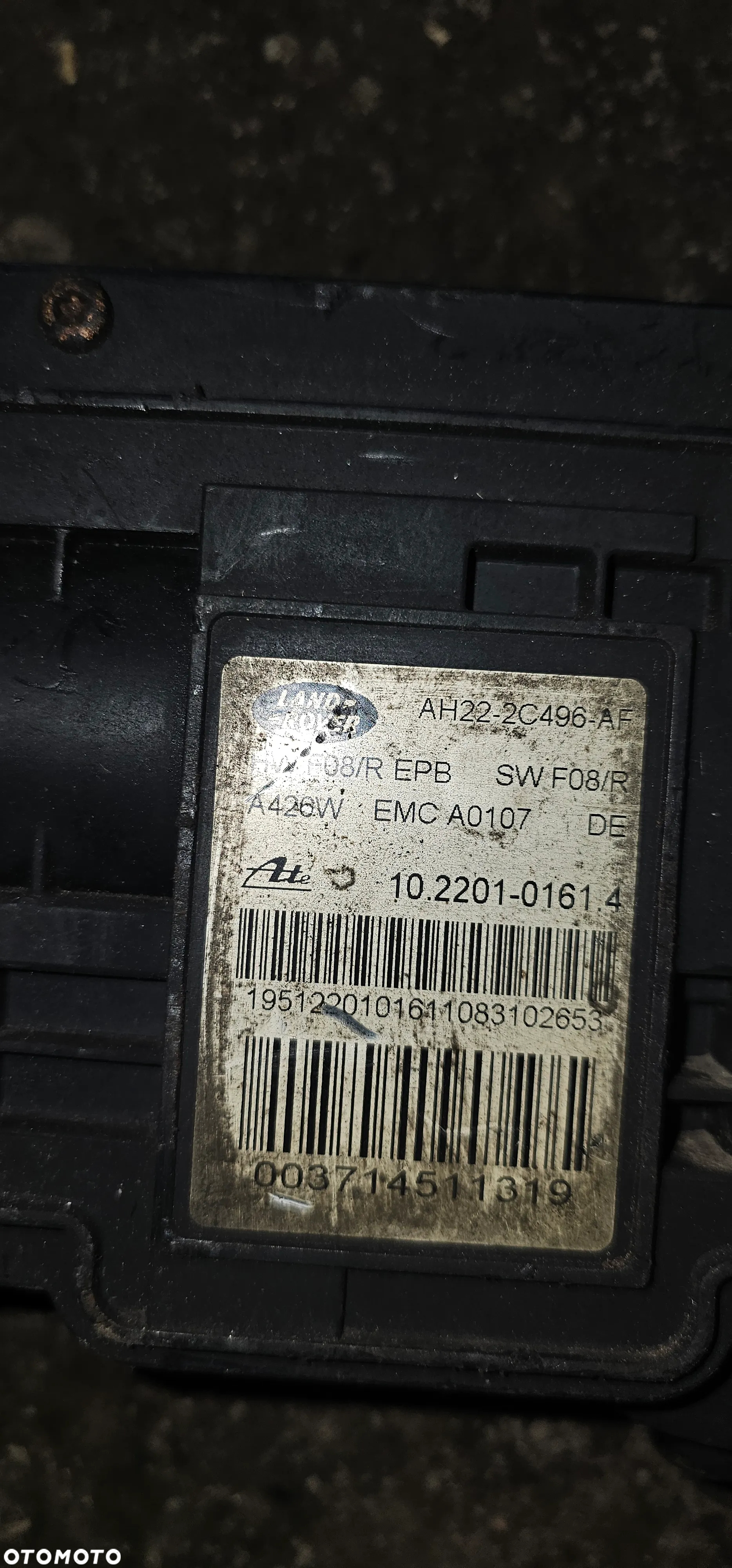 Mechanizm hamulca ręcznego Range Rover Sport L320 AH22-2C496-AF - 3