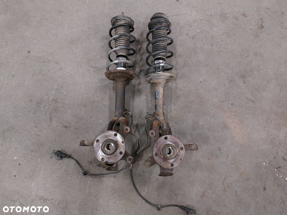 AMORTYZATOR SPRĘŻYNA ZWROTNICA LEWY PRZÓD + PRAWY PRZÓD CITROEN C1 I - 1