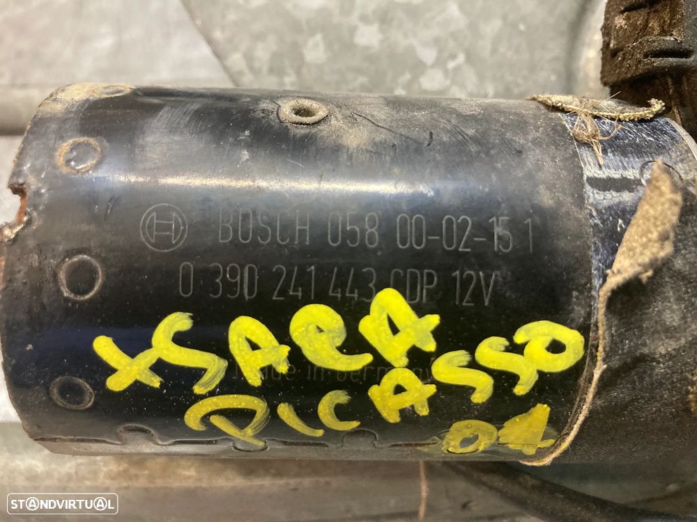 MOTOR / SISTEMA LIMPA VIDROS CITROEN XSARA PICASSO 3397020489 - 4