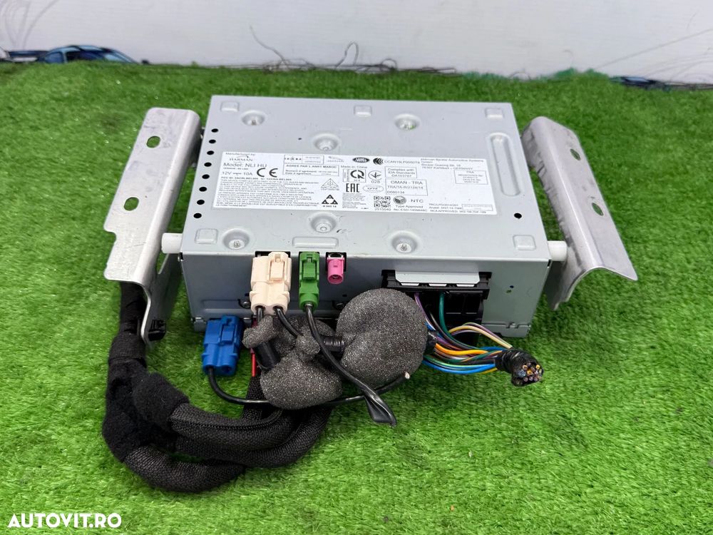 AMPLIFICATOR AUDIO JAGUAR F-PACE X761 2018 2.0 DIESEL / 5 USI COD OEM HX63-18K812-CD HY32-18K812-CF 2016-2020 - 5