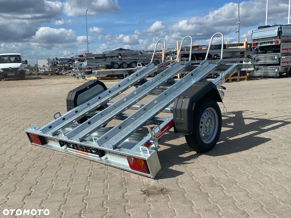 TEMARED DOSTAWA Przyczepa motocyklowa 230x155cm DMC750kg na 3 motory UCHYLNA - 18