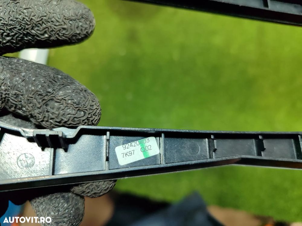 ORNAMENT PANOU CLIMA AC MERCEDES BENZ C250 CDI C CLASS W204 2.1 DIESEL 2010 / SEDAN COD OEM A2046800490 / 92420403 / 2008-2014 - 8