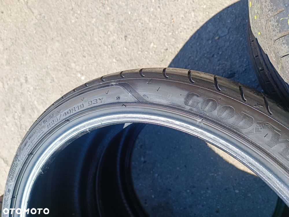 225/40R19 93Y Opony Letnie Lato Goodyear Eagle F1 Asimetric 3  RSC  RF 5,5-6mm 23r. Legnica ALU-RAD 225/40 - 4
