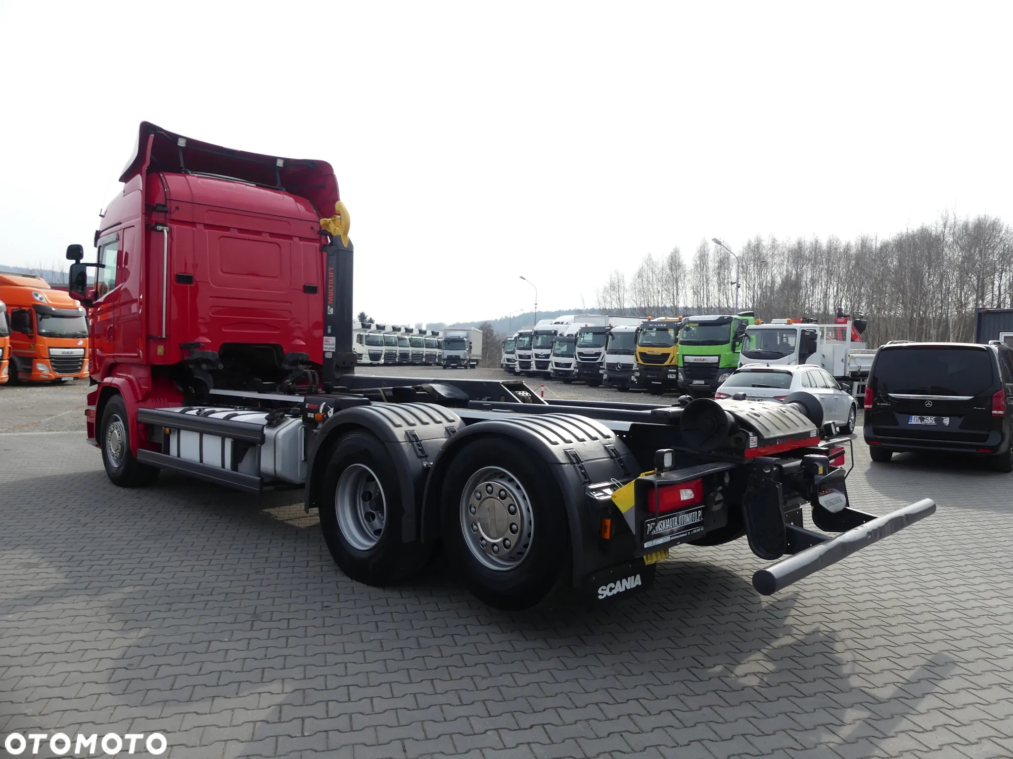Scania R 490 / 6x2 / HAKOWIEC / HIAB MULTILIFT 18T / RETARDER / - 8