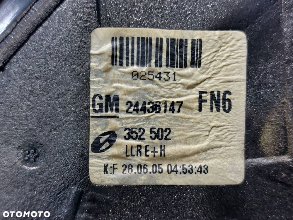 LUSTERKO LEWE + PRAWE ELEKTRYCZNE OPEL VECTRA C Z155 5 PIN EU 24436147 - 7