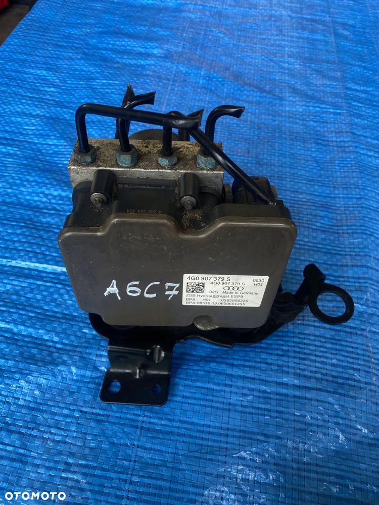 POMPA ABS HAMULCOWA STEROWNIK AUDI A6 C7 A6C7 4G0907379S ORYGINAŁ - 1