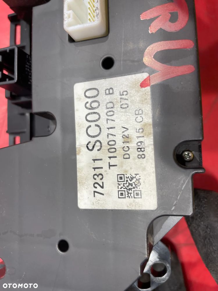 PANEL KLIMATYZACJI FORESTER SUBARU 2008R - 2