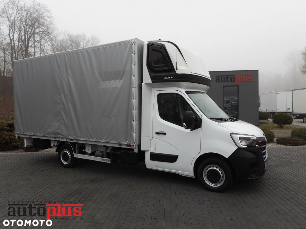 Renault MASTER PLANDEKA 10 PALET WEBASTO TEMPOMAT PNEUMATYKA KLIMATYZACJA  165KM - 2