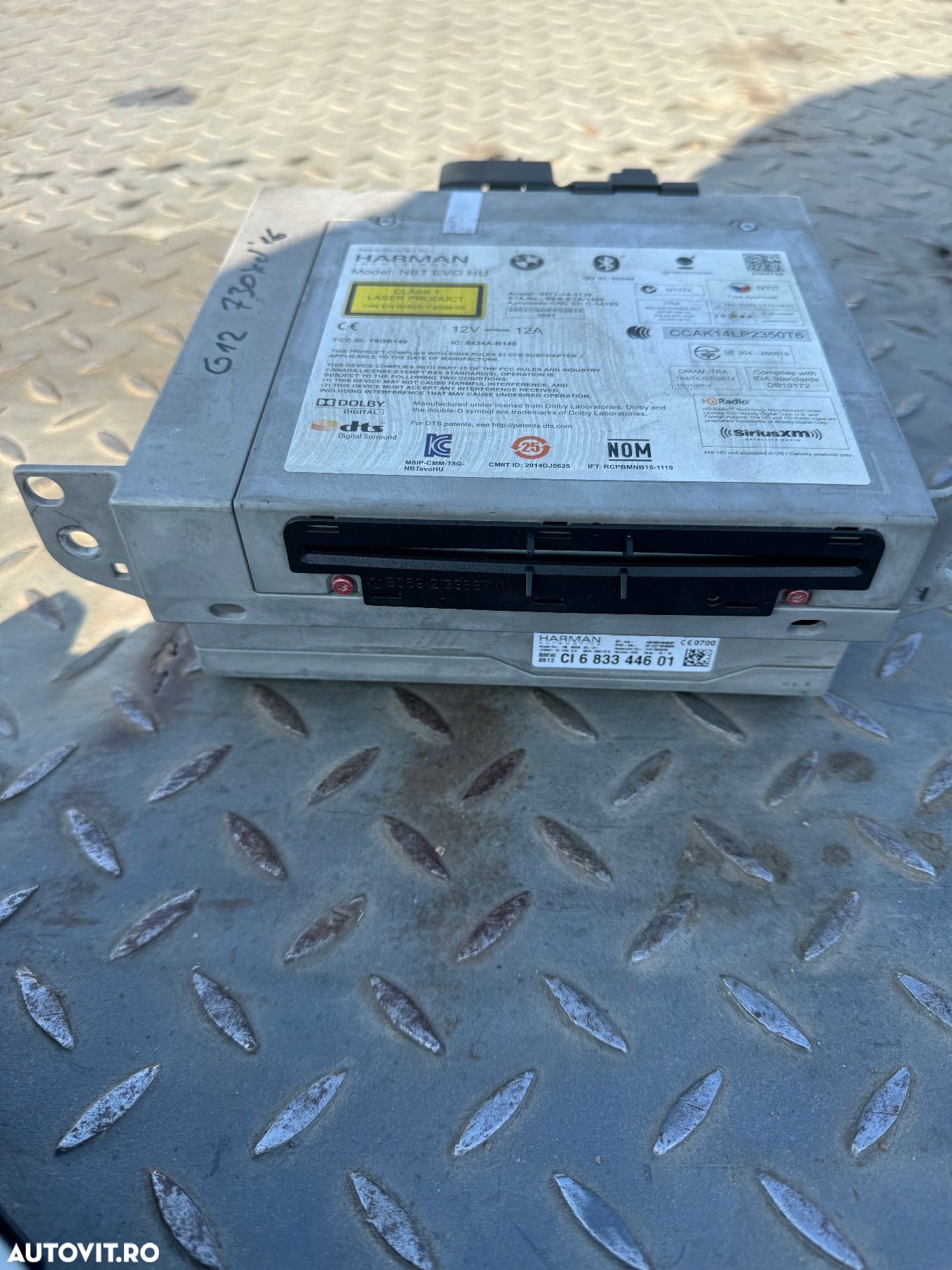 Unitate navigatie nbt evo bmw g11 g12 g30 g31 - 1
