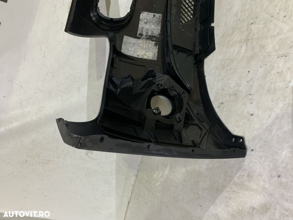 Bara fata BMW Z4 E85/E86, 2002, 2003, 2004, 2005, cu gauri pentru spalatori faruri. - 4