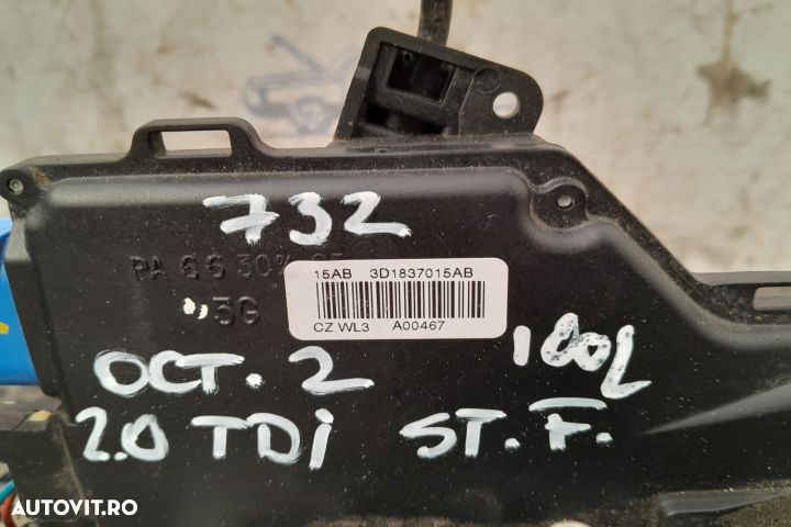 Broasca usa fata stanga 3D1837015AB Skoda Octavia 2 [2004 - 2008] Com - 3