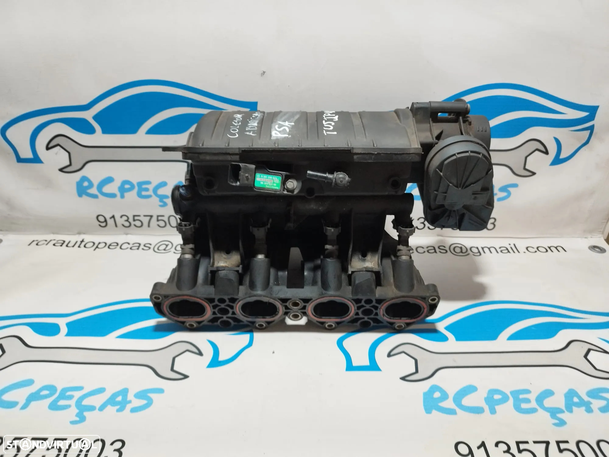 COLETOR ADMISSÃO MOTOR PEUGEOT 206 1.6i 16V TU5JP4 0342H1 9635885080 9657539680 207 307 308 PARTNER CITROEN BERLINGO XSARA COLECTOR - 3
