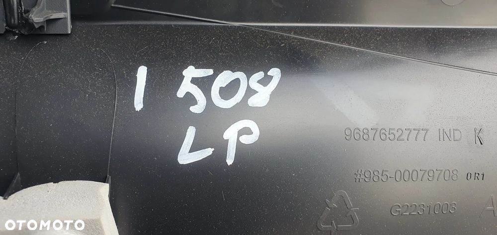 Tapicerka boczek lewy przód przednia lewa Peugeot 508 I Lift Sedan - 10