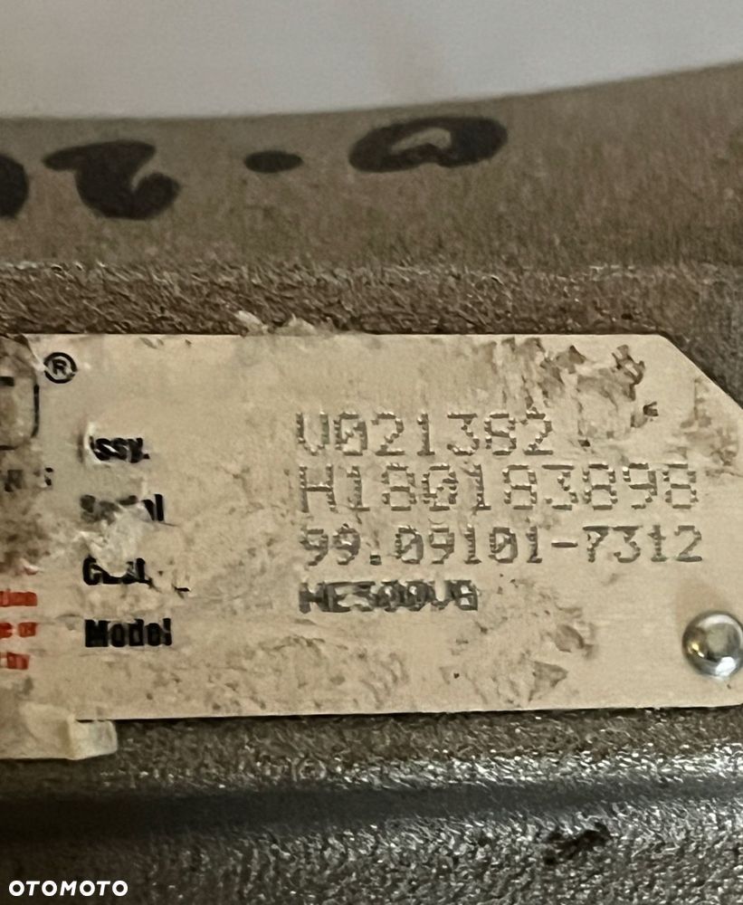 nowa turbosprężarka man he500vg 99.09101-7312 5458604 + rabat 2500zł opis - 4