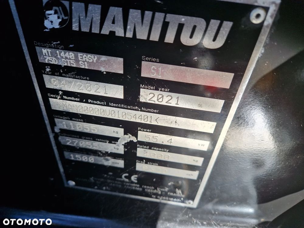 Manitou MT 1440 jak JCB 540-140 P608 - 9