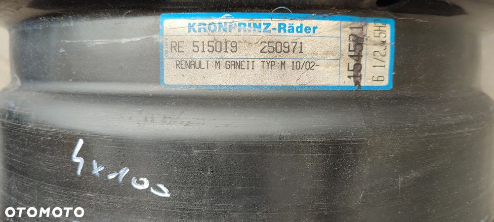 FELGI 4x100 6,5J x15 CALI RENAULT MEGANE II CLIO KOMPLET 4 SZTUKI - 8