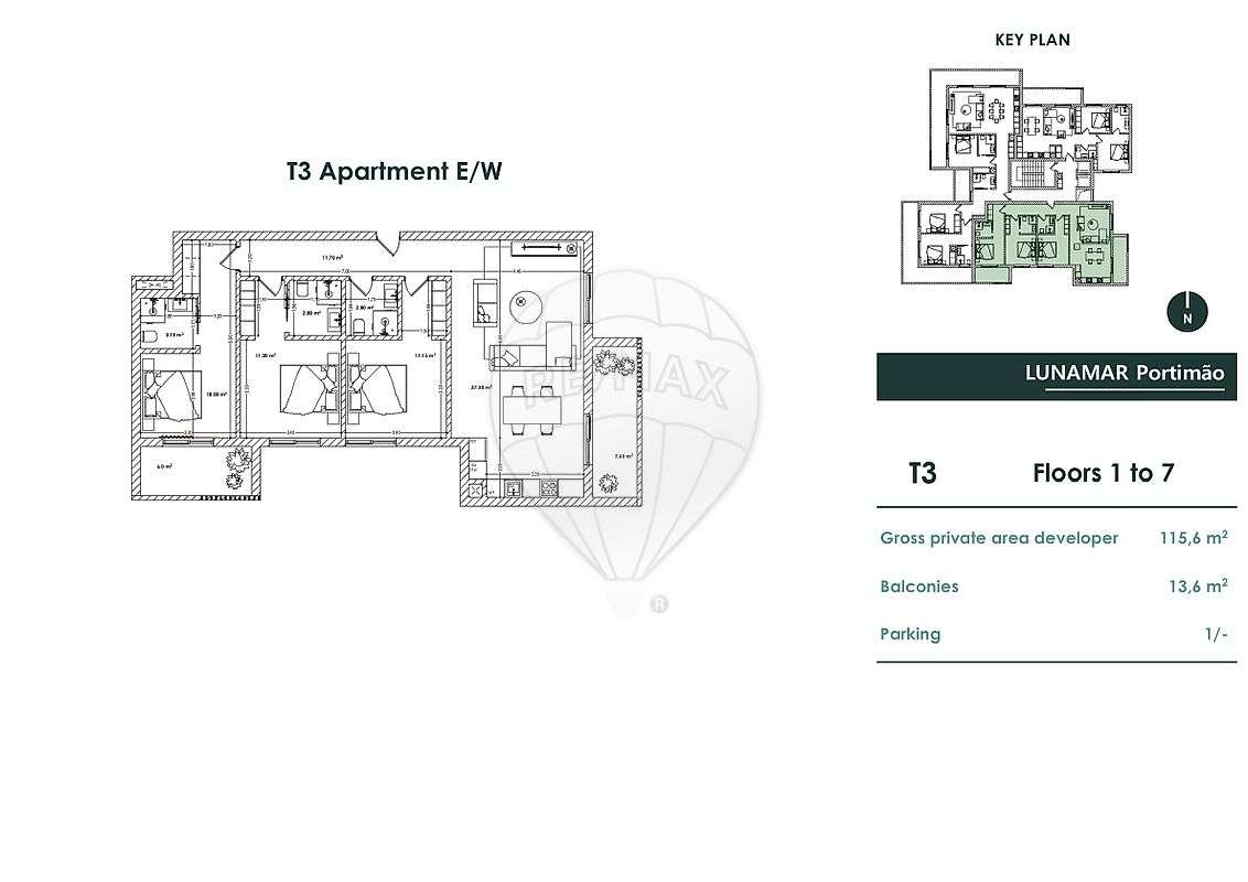 Apartamento T3 para venda - Grande imagem: 4/41