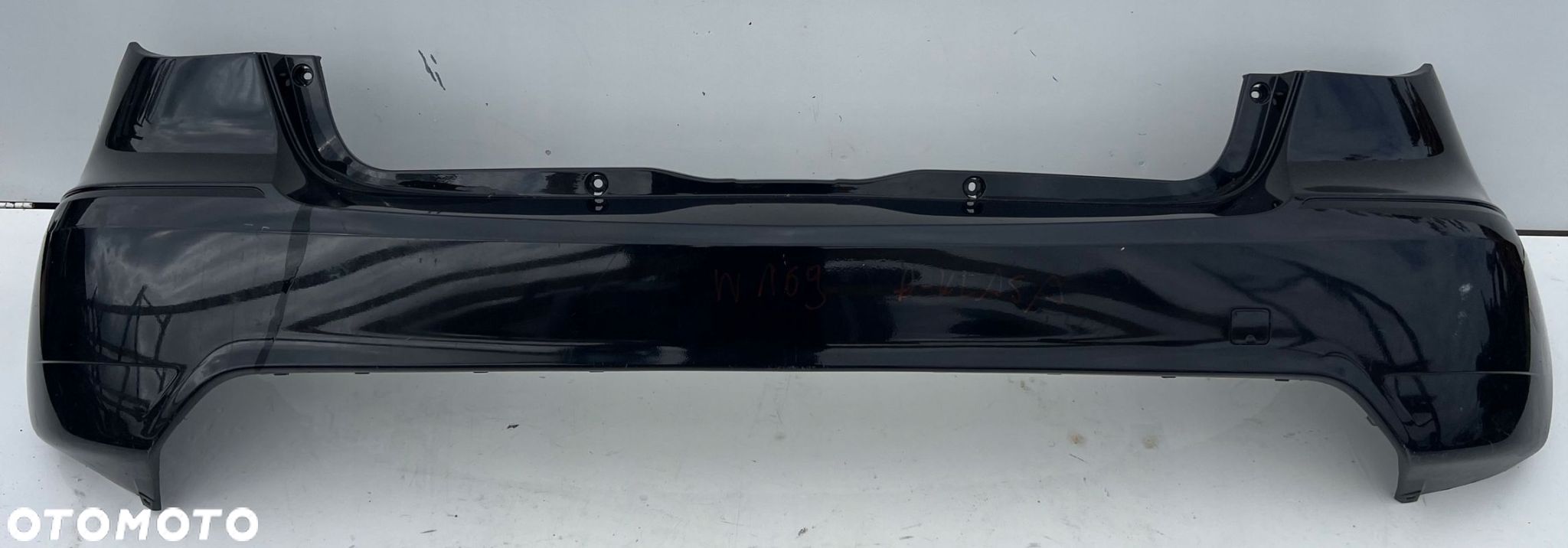 MERCEDES A-KLASA W169 ZDERZAK TYLNY TYLNI TYŁ 1698856525 1698857325 - 1