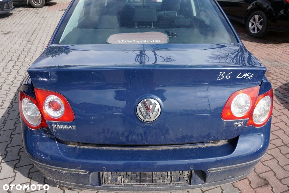KLAPA BAGAŻNIKA TYLNA PASSAT B6 SEDAN LA5E  GRANATOWY VOLKSWAGEN 2005-2010 - 1