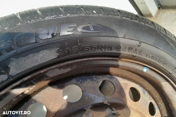 Jante aliaj 16 - set 205/55 R16 Toyota Auris 1 [2006 - 2010] Hatchbac - 3