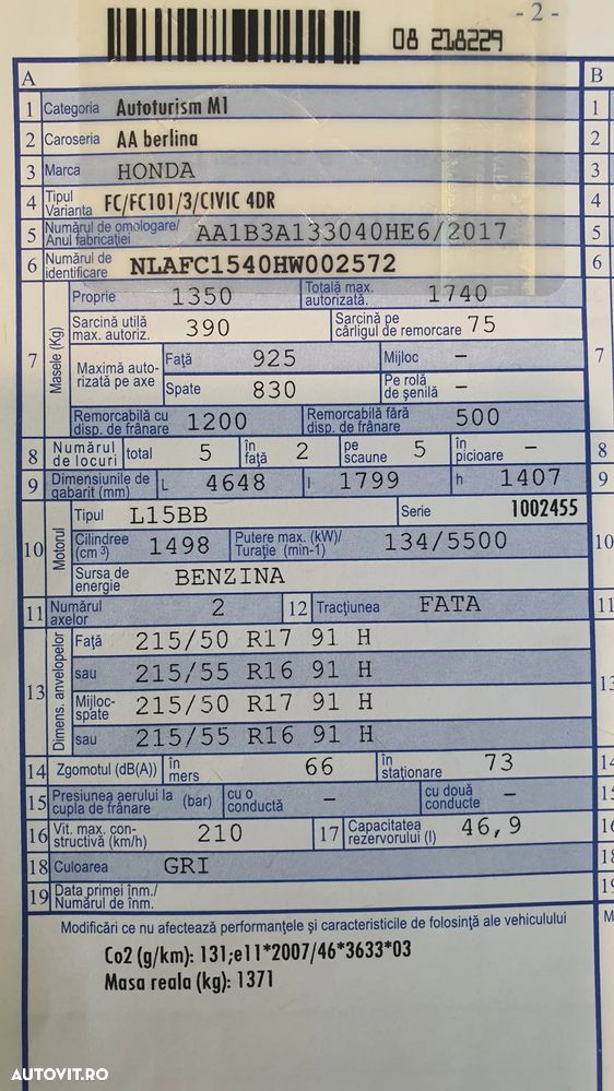 Honda Civic Sedan 1.5 VTEC Turbo Elegance Navi - 31