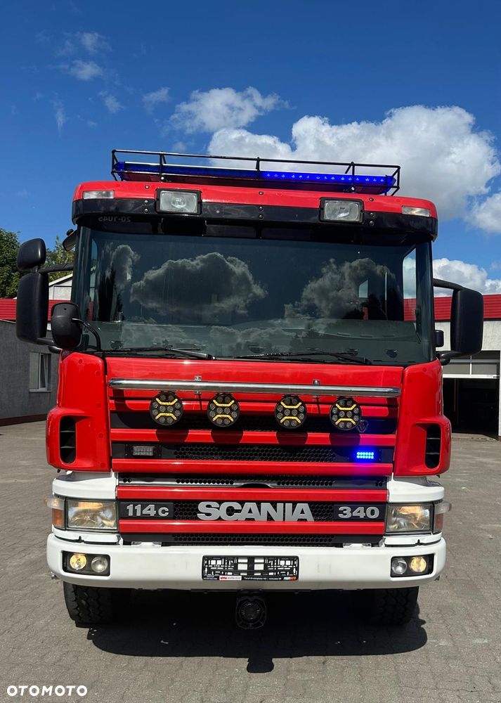 Scania 4X4 114c 340KM CNBOP pożarniczy specjalny 4X4 - 3