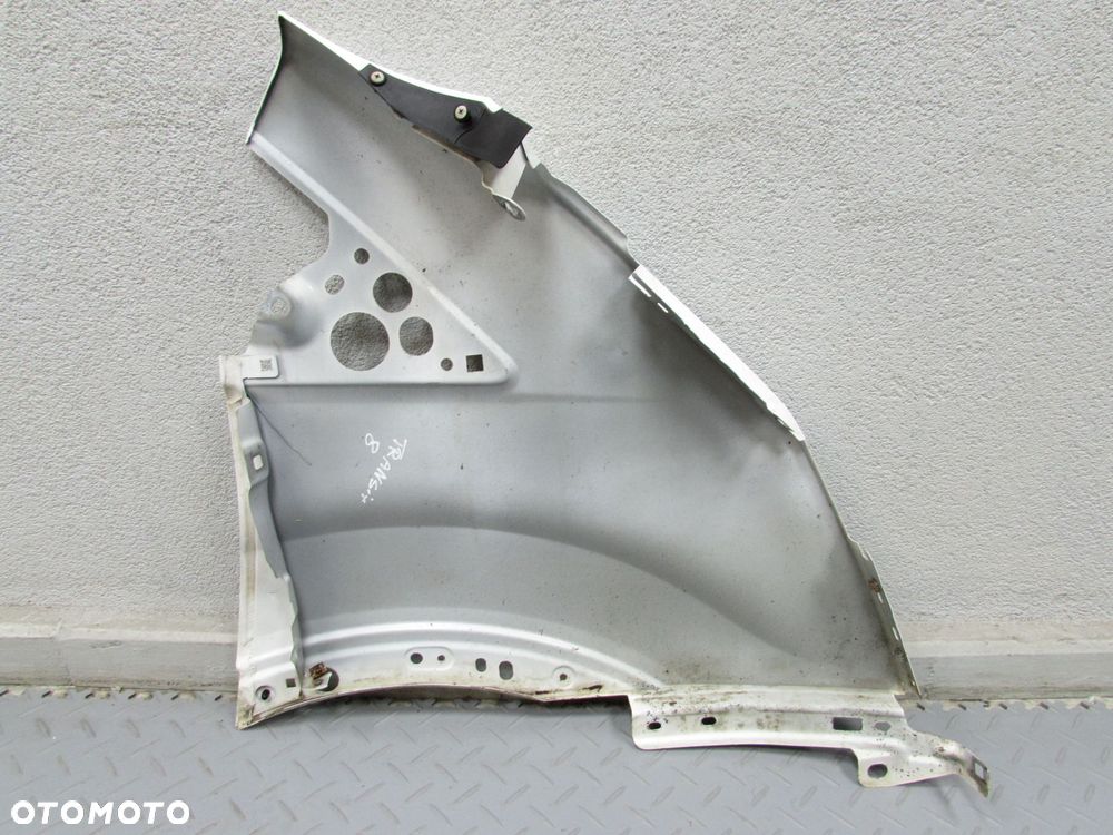FORD TRANSIT VIII MK8 14-19 BLOTNIK PRZOD LEWY FROZEN WHITE - 8