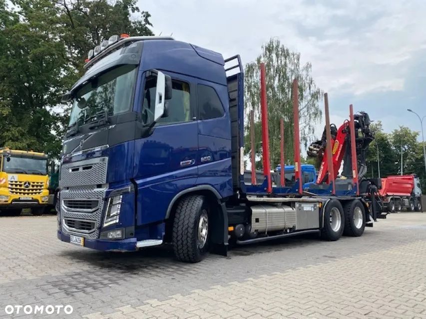 Volvo FH16 650 6X4 PALFINGER EPSILON M12Z83 do drzewa - 19