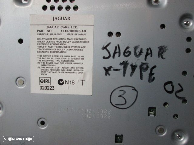 Radios 1X4318K876AB JAGUAR X TYPE 2002 - 3