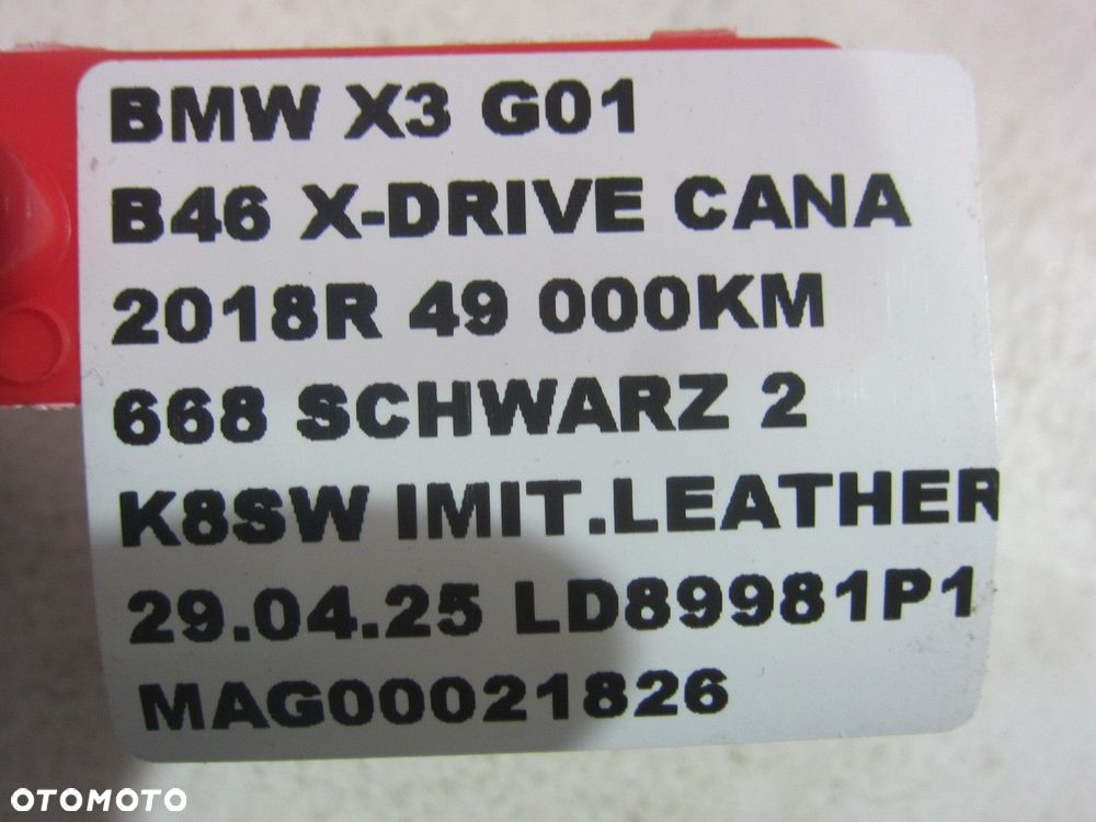 BMW X3 G01 X4 B46 SKRZYNIA BIEGÓW AUTOMAT 9896818 24009896818 7952766 4X4 - 12