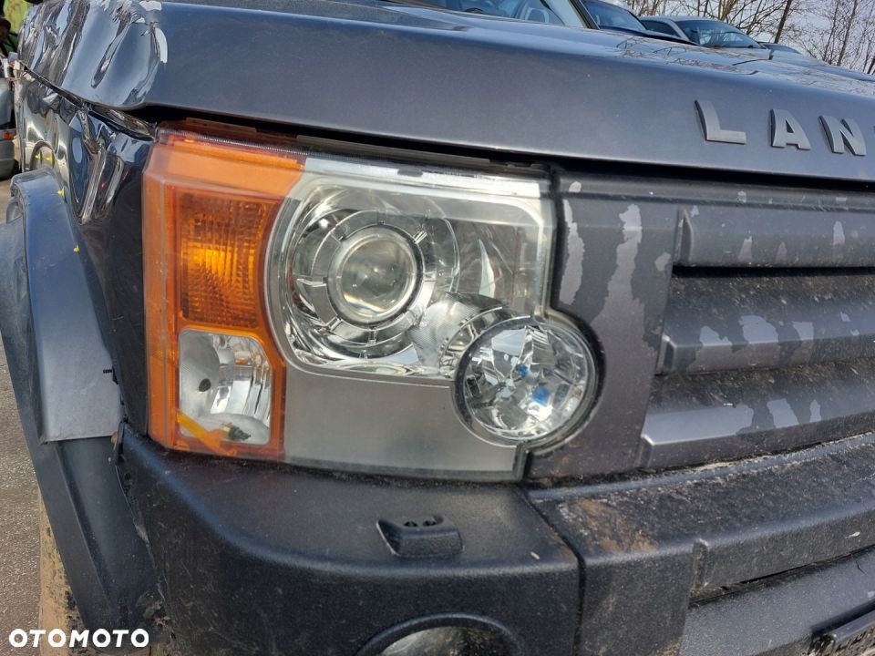 Land Rover Discovery 3 lampa prawa przód xenon - 2