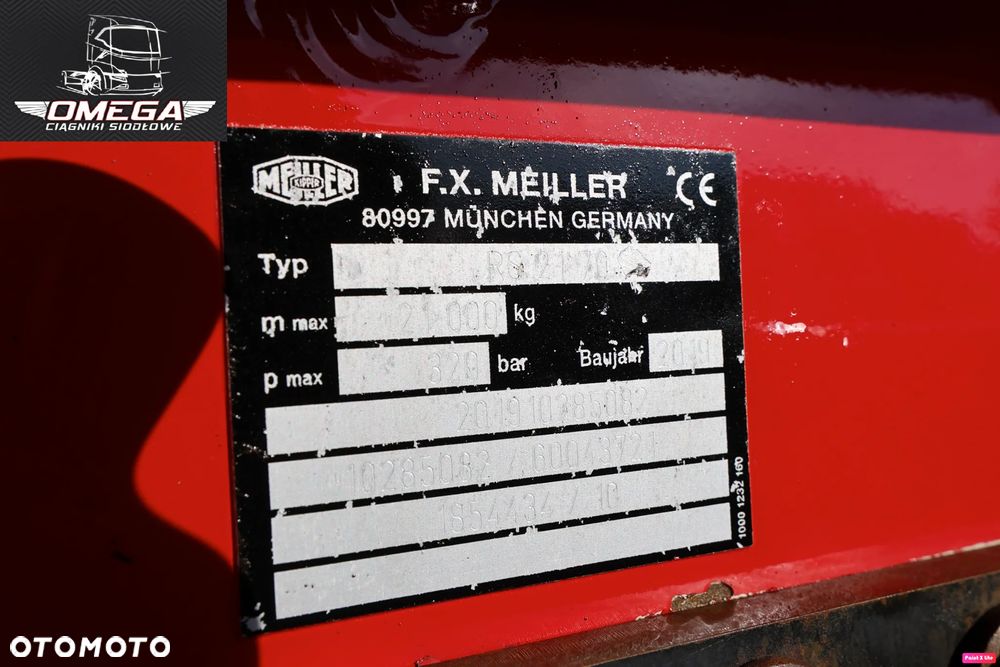 Scania R 450 Hakowiec // Oś skrętna // MEILLER // Klima postojowa / - 17