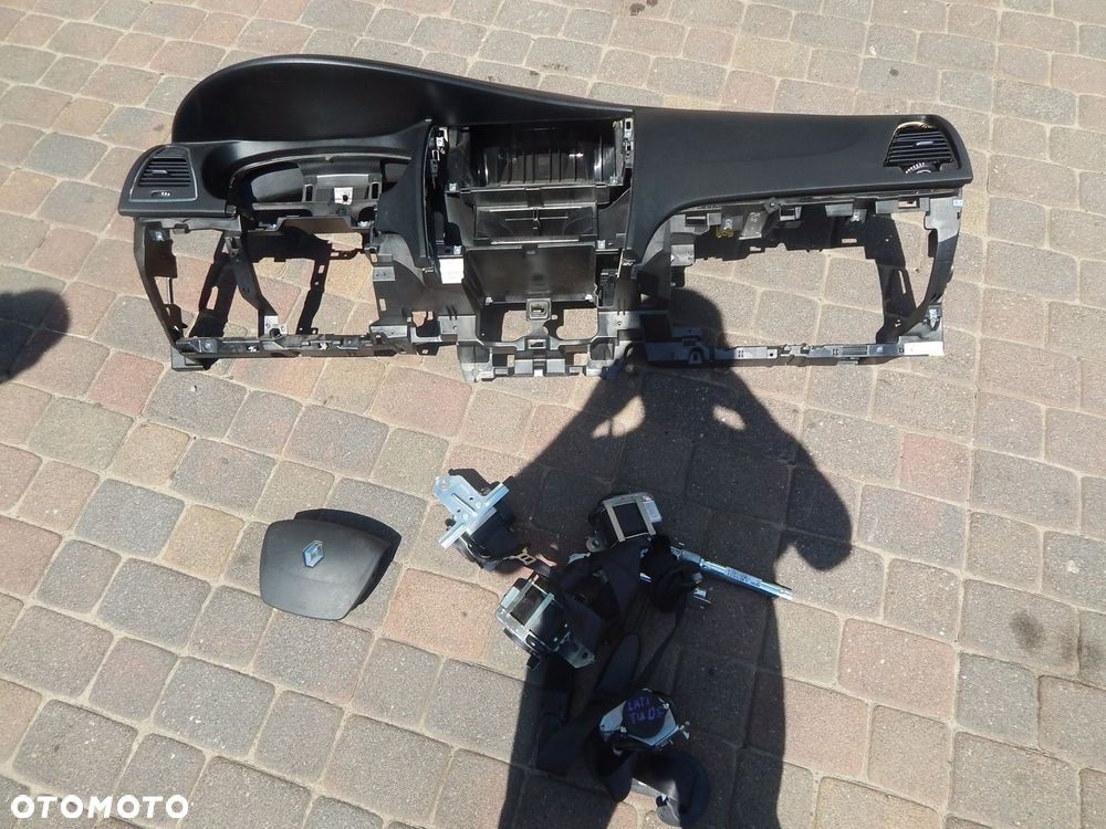 KONSOLA PODUSZKI NAPINACZE RENAULT LATITUDE ORYG - 1