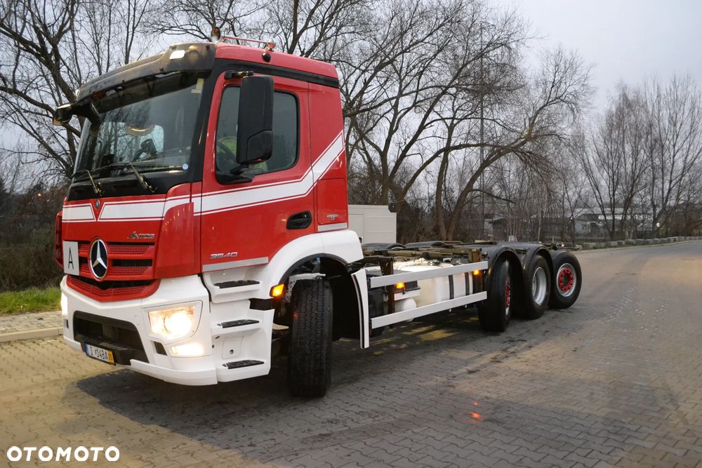 Mercedes-Benz ANTOS 3540!!! TYLKO 228000 km 2 i 3 OŚ SKRĘTNA RAMA dł. 6.5 m