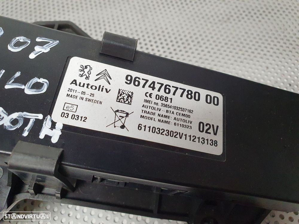 Centralina / Modulo Bluetooth Peugeot 207 (Wa_, Wc_) - 2