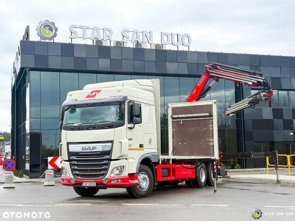 DAF XF 440 6x2 Fassi F365 FLY JIB HDS Żuraw Crane Kran Chwytak do Palet - 8