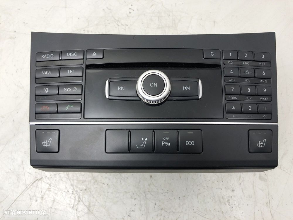 Rádio MERCEDES-BENZ E-CLASS (W212 S212) REF. A2129000114 - 1