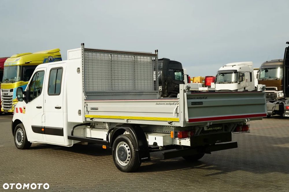 Renault MASTER / WYWROTKA - 2,8 M /  BRYGADÓWKA - 6 MIEJSC / MANUAL / SPROWADZONA - 18