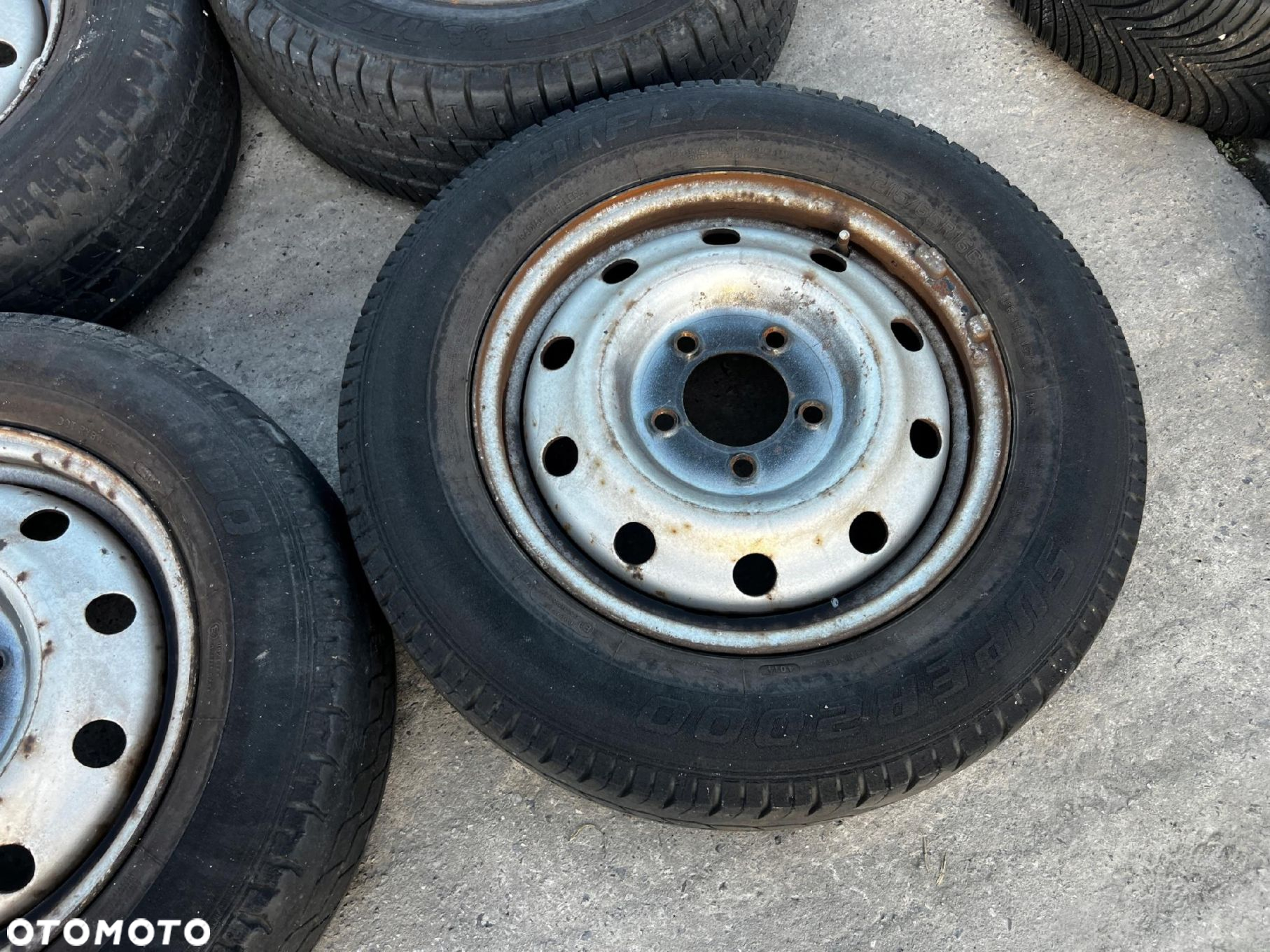 KOŁA FELGI OPONY LETNIE RENAULT MASTER OPEL MOVANO 215/65 R16C 5x130 ET66 - 3