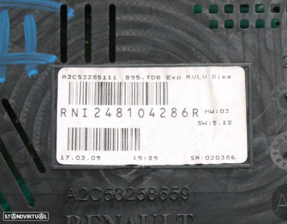 Quadrante Renault Megane III - 3